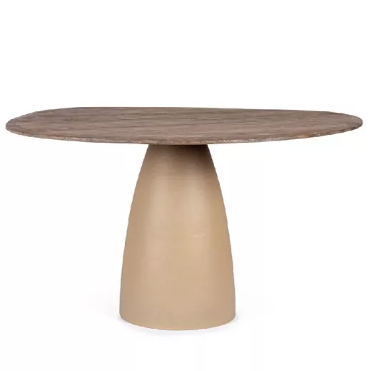 Mesa de centro en madera de mango AURA
